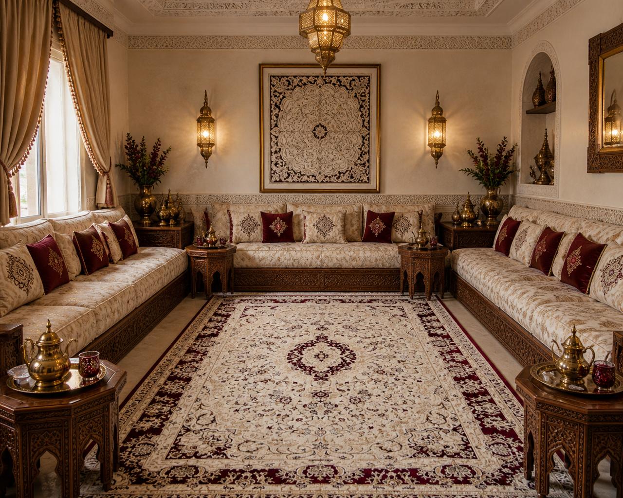 Tapis belghari merage rouge 